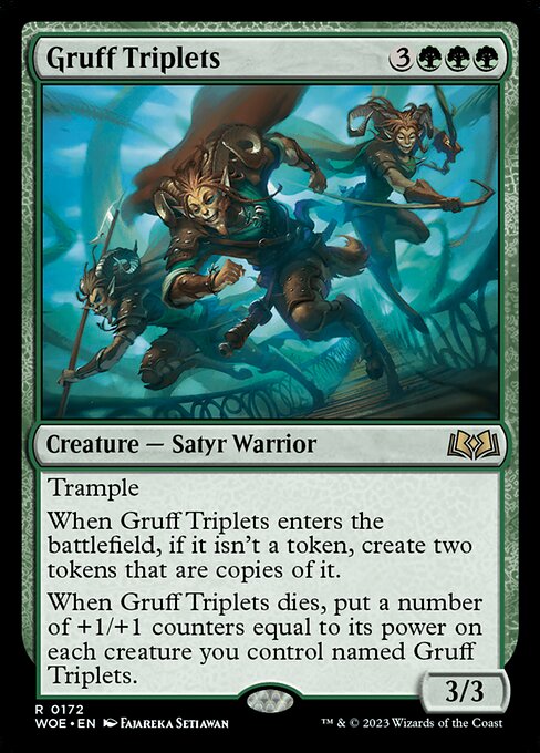 Gruff Triplets